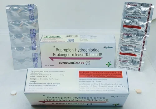 Bupropion Hydrochloride Prolonged Sustained Release Tablet