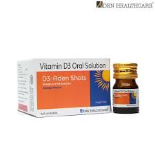 D3-ADEN SHOTS - Vitamin D3 Cholecalciferol Oral Solutions