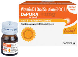 Depura | Vitamin D3 Oral Solution  60000 IU