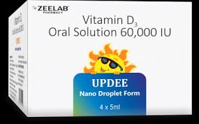 UPDEE - Vitamin D3 Oral Solution (60,000 I.U)